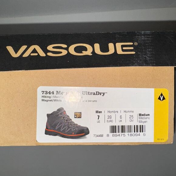 New Vasque Monolith UltraDry 7344 Waterproof Men’s Hiking Boots Size 7 Last One main image 4